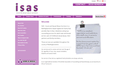 Desktop Screenshot of isas-notts.org.uk